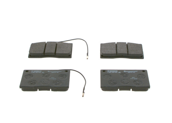 Brake Pad Set, disc brake - 0986460932 BOSCH - 1506547, 5001000478, 8671016677